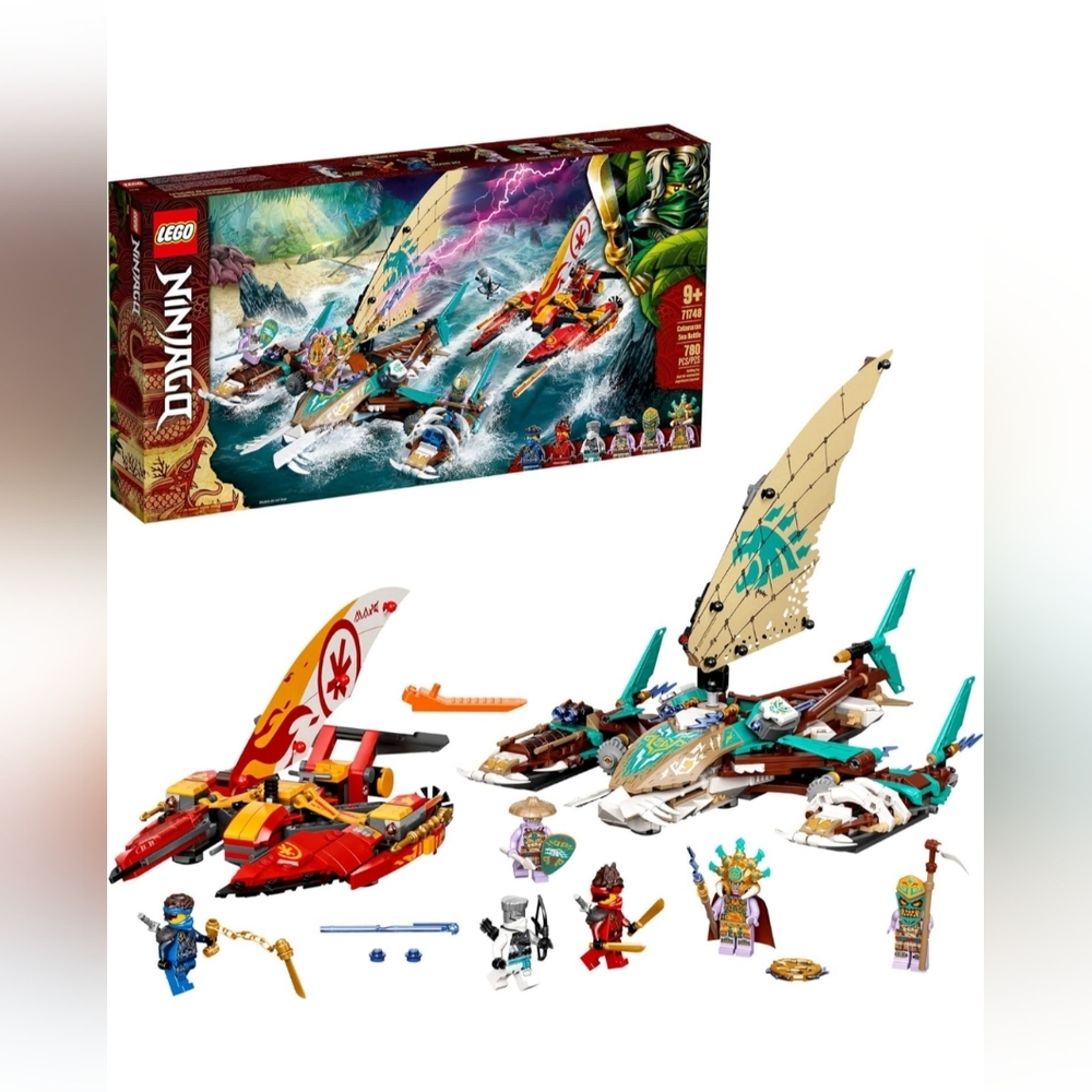 Lego Ninjago 71748 Catamaran Sea Battle NWT Building Toy Set